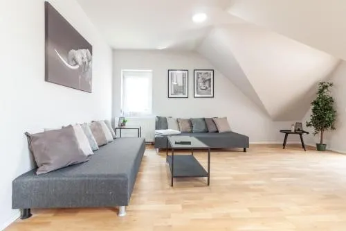 nJoy! Bright Apartment - Beuren Therme & Parkplatz in Beuren, Deutschland