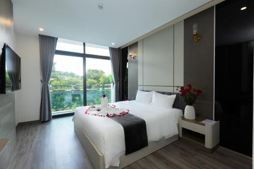 Bed, NaCo Hotel in Bac Ha (Lao Cai)