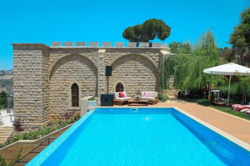 Swimming pool, Beit Colette in Shouf
