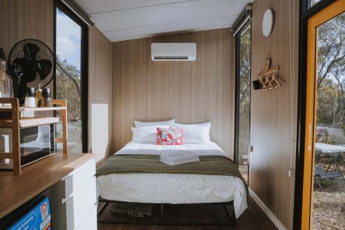 Pigeon Pair Tiny Houses by Tiny Away in Tallarook