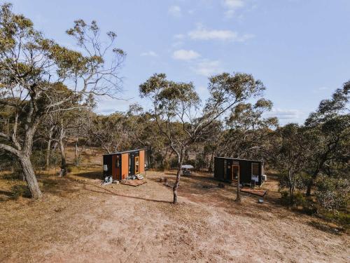 Pigeon Pair Tiny Houses by Tiny Away in Tallarook