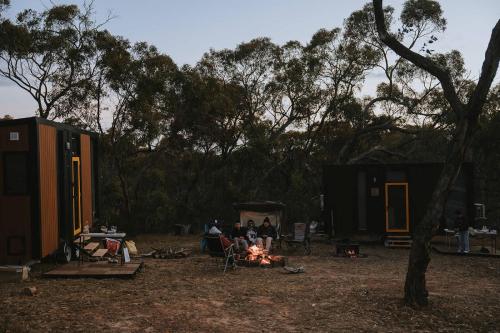 Pigeon Pair Tiny Houses by Tiny Away in Tallarook