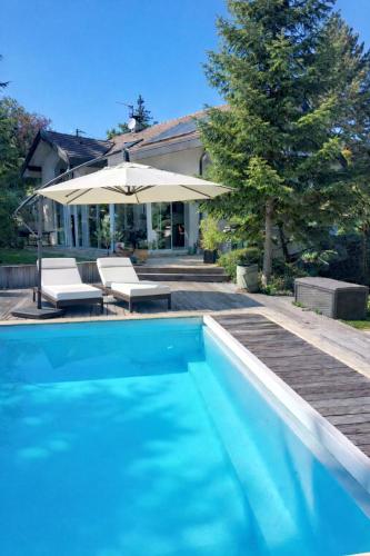 Maison PROVINS, piscine, calme, famille