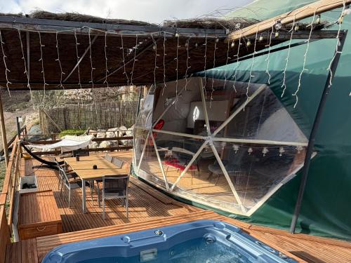 Bulle Insolite avec Spa Privatif – khách sạn tại Durban Corbieres