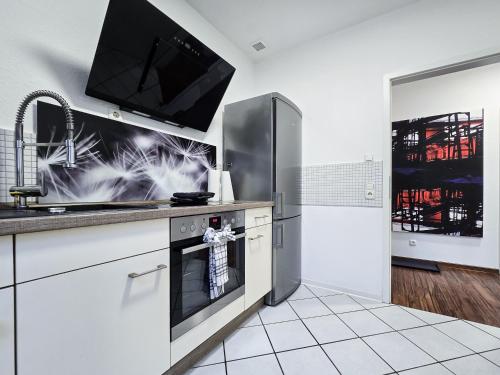 Konyha, Alpha Apartments in Datteln