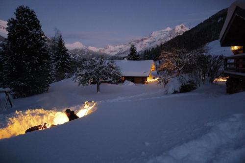 Les Esserts Chalet in Ensex, Schweiz