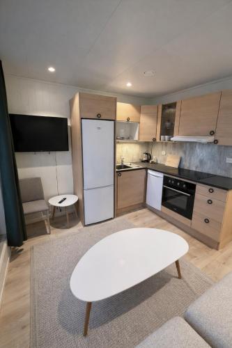 Konyha, Arctic Sea Apartments in Hammerfest