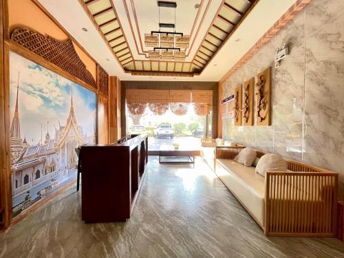 Előcsarnok, Mangshi Dai Elephant Mansion Hotel in Dehong