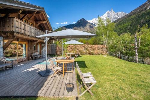 Michka - Chalet 500m Flegere Cheminee Jardin Vue 180 - image 5