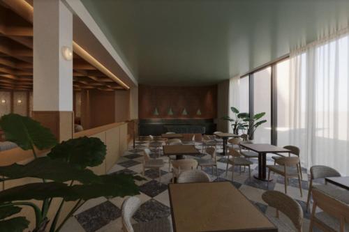 Étterem, DoubleTree by Hilton Wilkes-Barre in Wilkes-Barre (Pennsylvania)