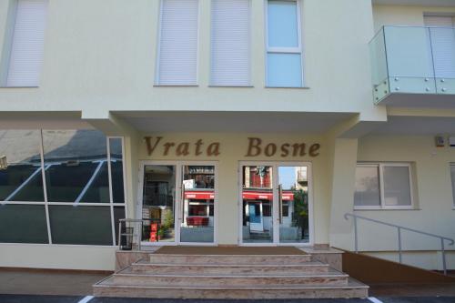 Entrance, Hotel Vrata Bosne in Velika Kladuša