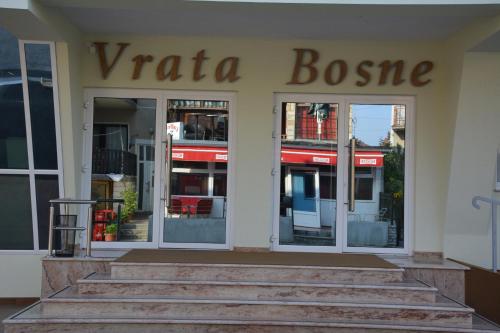Entrance, Hotel Vrata Bosne in Velika Kladuša