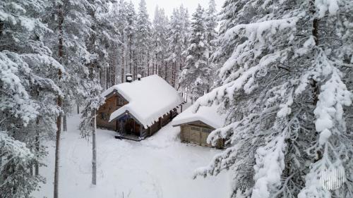 Viesnīcas āriene, Villa Kuksa by Holiday in Lapland in Vesikkovaara