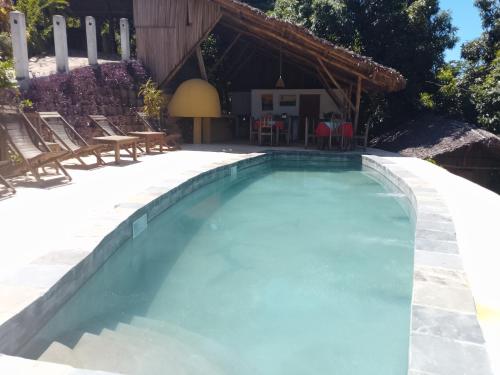 Swimming pool, Colibri Lodge in Nosy Be