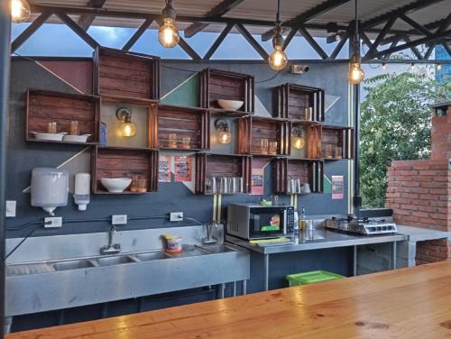 Kitchen, Socialtel San Jose in San Jose