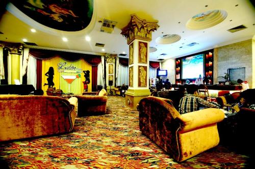 Előcsarnok, Pacific Palace Hotel in Batam Sziget