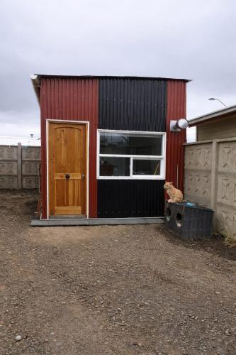 Red cat house