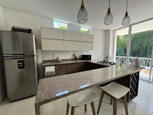 Lujoso apartamento en condominio campestre, Cerritos in La Esperanza