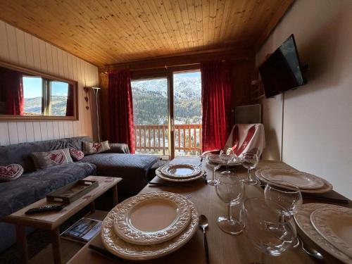 Appartement 3 pieces, 6 pers, proche pistes, parking - FR-1-180-365 in Meribel