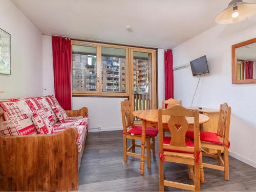 Studio cabine pour 4 à Avoriaz avec balcon et casier à ski