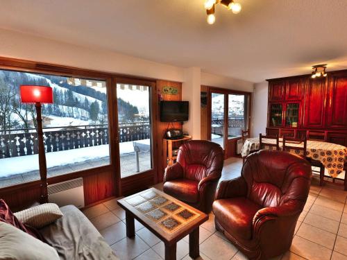 Spacieux 2 pièces + cabine 65m², terrasse sud, pieds des pistes Le Grand-Bornand - FR-1-458-262