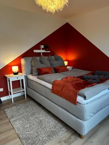 Zentral gelegenes Apartment mit Tiefgarage, Boxspringbett nahe Zoo in Osnabrück, Deutschland