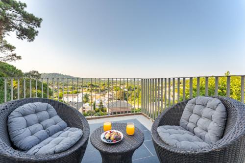 Erkély/terasz, Piscina & BBQ | Cerca Costa Brava in Fogars de la Selva