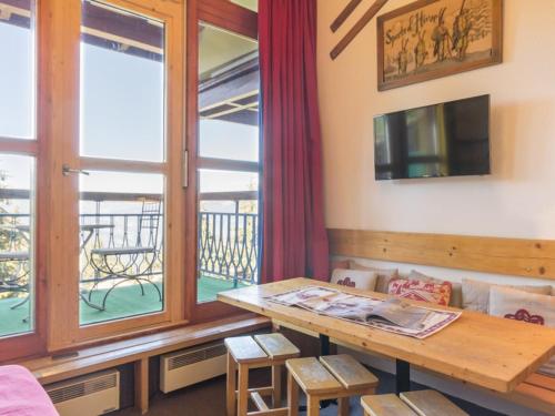 Studio mezzanine pour 6 pers. proche pistes avec balcon et Wifi - FR-1-346-413 – khách sạn tại Peisey-Nancroix