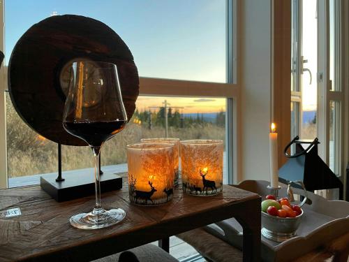 Buitenkant, Cabin With Panoramic Views In Hafjell in Oyer