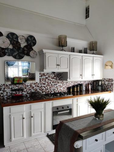 Kitchen, Luxurious Hillside Villa Near Roseau in Canefield