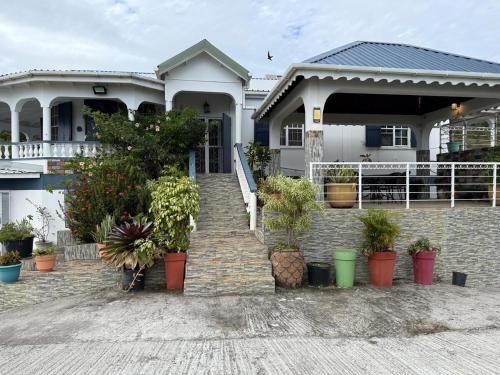 Exterior view, Luxurious Hillside Villa Near Roseau in Canefield