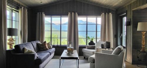 Modern Cabin With Ski Inout In Great Area – khách sạn tại Stranda