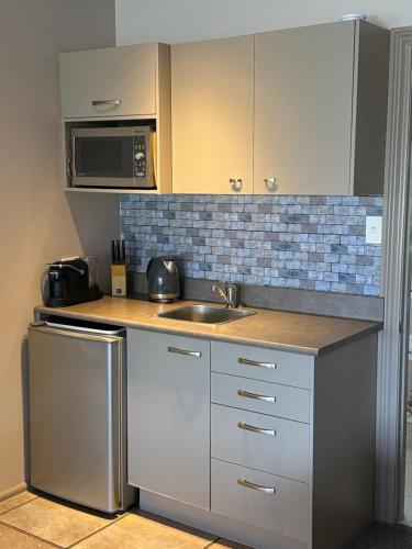 virtuve, Kings View Lodge in Vangaroa