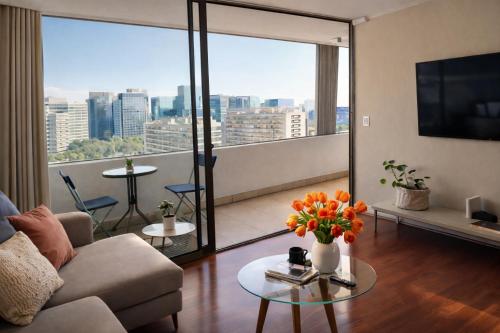 Apartment with views mas pool and parking