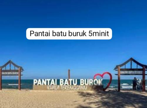 Chalet RM50 private pool homestay aircond RM100 Kakmah HSNZ pantai timur guest house Kuala Terenggan