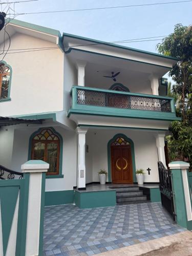 Exterior view, Entire private villa with infinity pool field view - Villa Astra Azul in Quepem