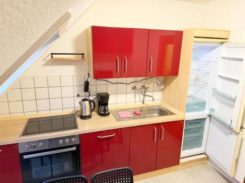 設施, Vollausgestattete Wohnung für Selbstversorger (Vollausgestattete Wohnung fur Selbstversorger) in 埃格爾斯巴赫