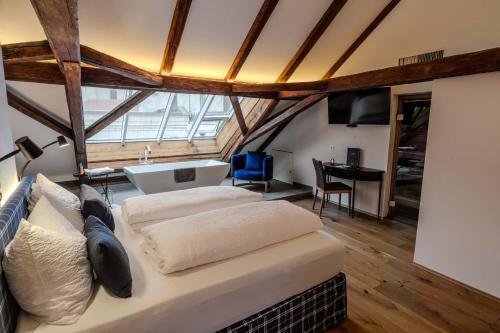 Szauna, Goldener Engl Boutiquehotel in Hall in Tirol