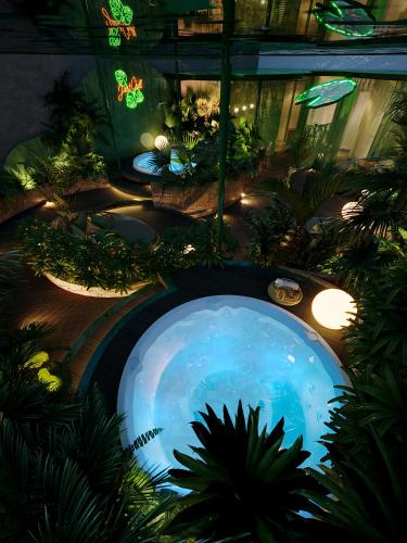 熱水浴缸, 金恩酒店中央公園 (KiN Hotel Central Park) in 3區