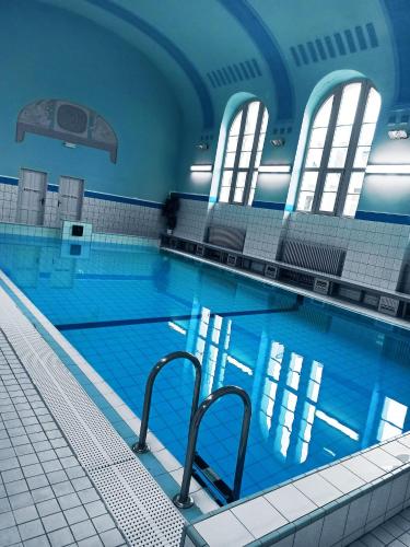 Bazén, Apartmány SRC (Apartmany SRC) in Nové Město pod Smrkem