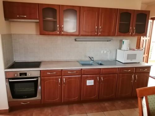 Kitchen, Batthyany Villapark in Zalacsany
