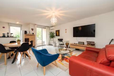 T2 Bord de Garonne - Parking - Clim - Piscine