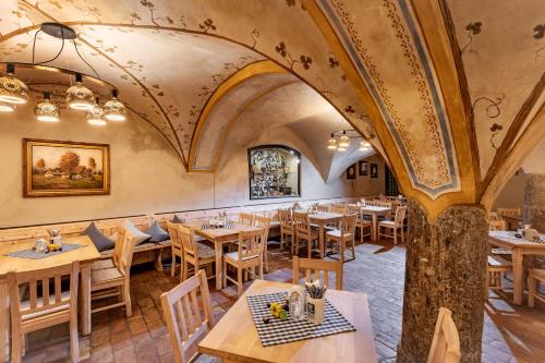 Étterem, Goldener Engl Boutiquehotel in Hall in Tirol