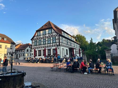 Krone Post in Gersfeld, Deutschland
