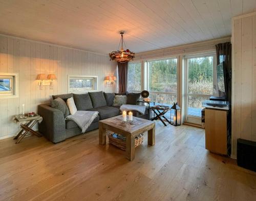 Buitenkant, Cabin With Panoramic Views In Hafjell in Oyer