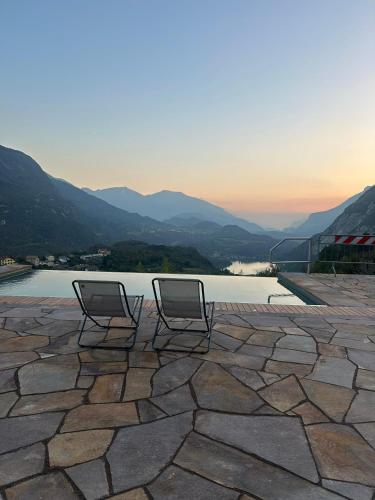 Úszómedence, Agritur Lawanda in Vezzano