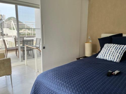 Suite top com varanda e vista exclusiva in Gavea