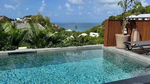 Villa Mahé - haut de Flamands - St Barth - Location, gîte - Anse des Flamands
