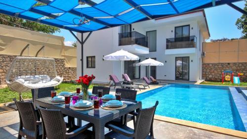 Patara 2 bedroom secluded villa with private pool hot tub – khách sạn tại Patara