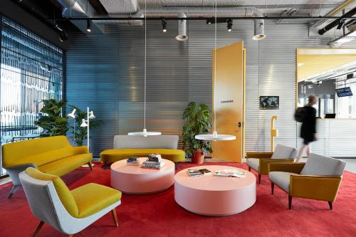 Lobby, The Social Hub Groningen Extended Stay in Binnenstad-Noord